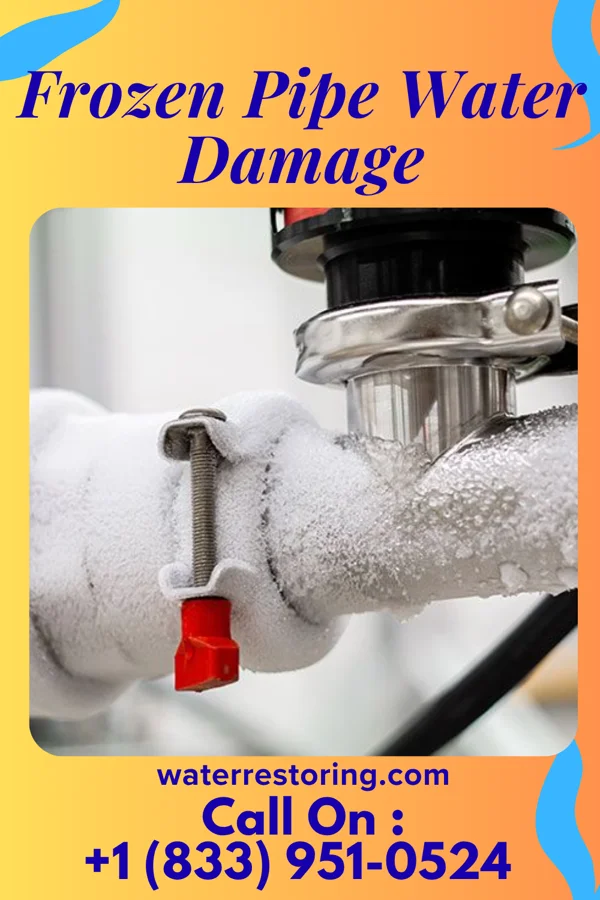 Frozen Pipe Water Damage in San Castle, FL